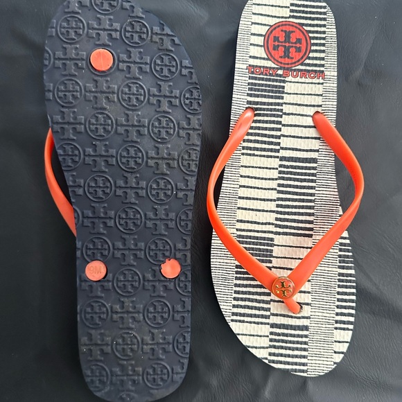 Tory Burch flip flops - Picture 2 of 2